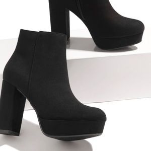 Black booties